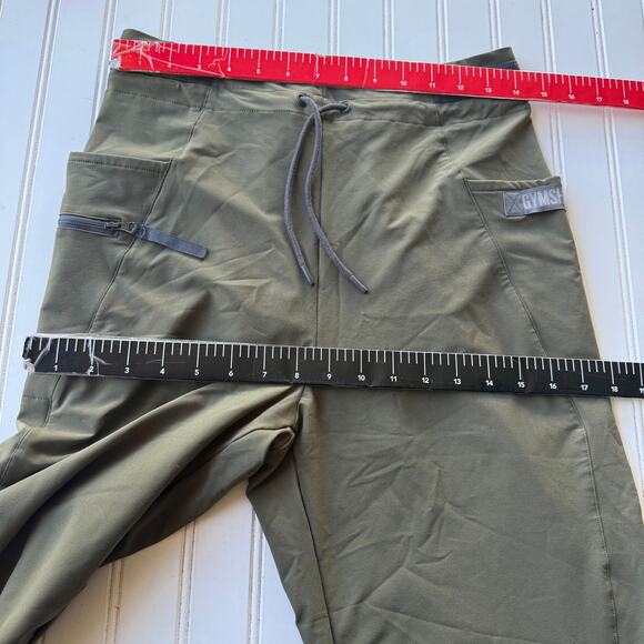 Gymshark Box Utility Jogger track pants in army green size S Womens - Picture 14 of 15